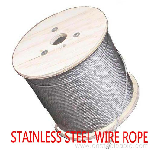 0.45-16mm stainless steel wire rope